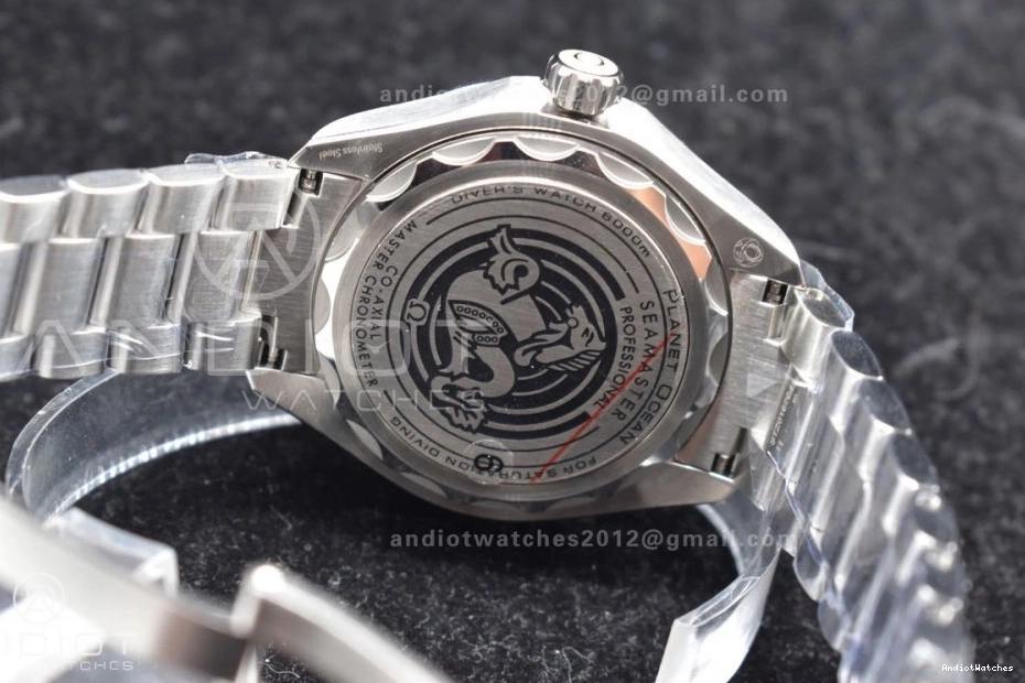 on Seamaster SS Best Dial SBF 458 Attractive Ultra Edition Clone Deep SS Blue 6000M Deep A8912 Bracelet 1:1 Super 0322